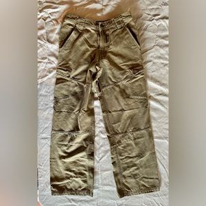 Prana Cargo Pants, Size 30, Tan Color, 2 Thigh Pockets